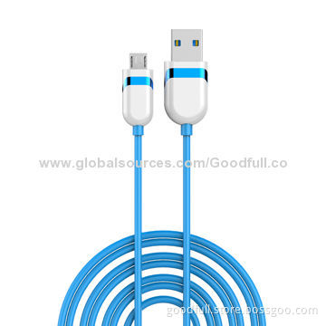 Blue Color Micro USB Data Cable, Easy to Take and Carry